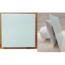 Лицьова панель ФПА 180х180 (Глас-1,білий, до ЕЙС Vents 125)