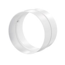 З'єднювач каналів Ø125мм для пластикових повітроводів