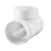 Трійник круглого повітроводу Ø125 мм