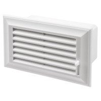 Решітка вентиляційна (VENTS) (торцева-жалюзі) 55x110