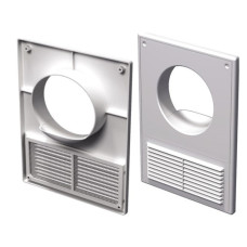 Решітка вентиляційна (VENTS) 180*250 Ø100мм