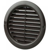 Решітка вентиляційна (VENTS) Ø100 коричнева (з москітною сіткою)