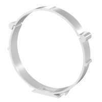 Кріплення круглого повітроводу Ø100 мм.