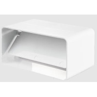 З'єднювач каналів 60х204 мм повітроводів плоских (з клапаном)