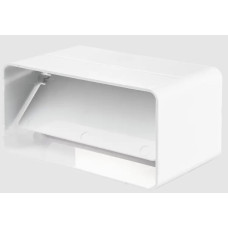 З'єднювач каналів 60х204 мм повітроводів плоских (з клапаном)