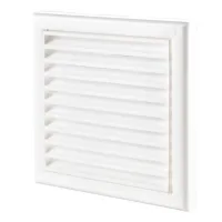 Решітка вентиляційна "Домовент з металевим кріпленням 150 двійна з накладкою