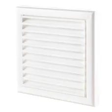 Решітка вентиляційна "Домовент з металевим кріпленням 150 двійна з накладкою