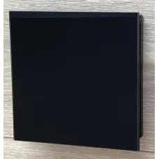 Лицьова панель ФПА 180х180  (Глас-1,чорний, до БЕЙС Vents 100)