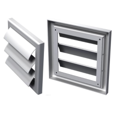 Гравітаційна решітка (VENTS) Ø100 Ж ABS-Пластик