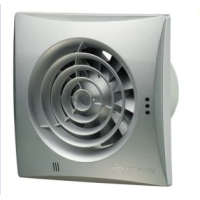 Вентилятор VENTS 100 Квайт ТН алюміній/матовий (таймер+датчик/вологості+зворотній/клапан)