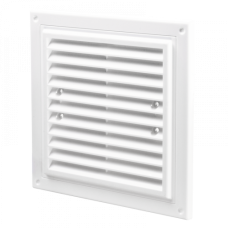 Решітка вентеляційна Домовент" 350*350 з металічним кріпленням
