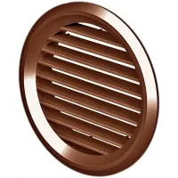 Решітка дверна "VENTS" 50мм коричнева