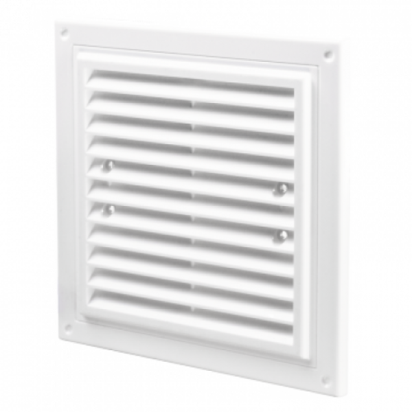Решітка вентиляційна "Домовент" 250x250 з металевим кріпленням