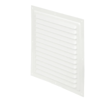 Решітка вентиляційна (VENTS) 125х125 мм біла (металева)