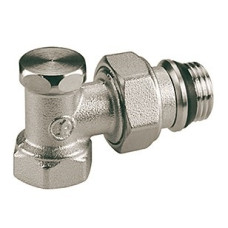 Кран радіаторний кутовий (відсік/нижній)