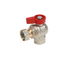 Кран накидна гайка КУТ(пів метелевий) 1/2х1/2