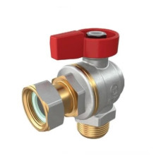 Кран накидна гайка КУТ(пів метелевий) 1/2х1/2 ВЗ