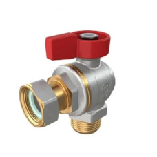 Кран накидна гайка КУТ(пів метелевий) 3/4х3/4 ВЗ