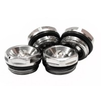 Кран Маєвського 1/2 під викрутку (ключ),латунь,ХРОМ