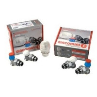 Комплект кутовий (2 крана+термоголовка) в коробці