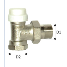 Кран радіаторний термостатичний 3/4 /КУТ