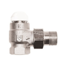 Кран термостатичний кутовий 1"