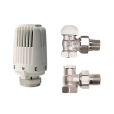 Термостатичний комплект Project (TS-90-V) кутовий 1/2" (1726016+1772467 +1372441)