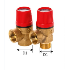 Запобіжний клапан 1/2 ВВ /1,5 бар.