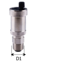 Авторозповітрювач нікель 1/2 /ПРЯМИЙ