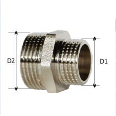 Ніпель KARRO 1" ЗЗ (жовтий)