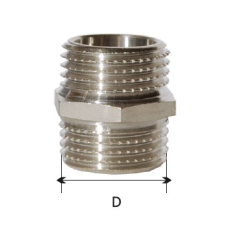 Ніпель KARRO 1 1/4" ЗЗ