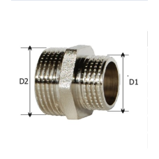 Ніпель KARRO 1/2 - 1" ЗЗ