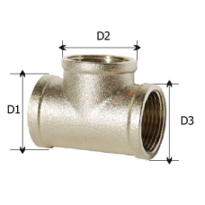 Трійник KARRO 1 - 3/4 -1"