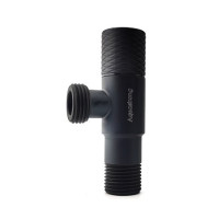 Кран кутовий нержавійка AQUASTRONG 1/2"х3/4"