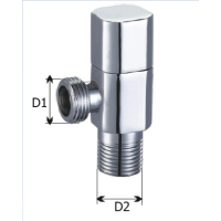 KARRO Кран кутовий 1/2"х1/2" 03123-1