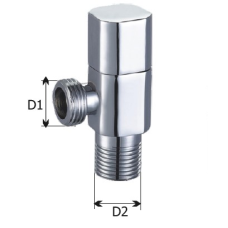 KARRO Кран кутовий 1/2"х3/4"