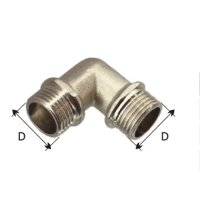 Коліно KARRO 1/2" ЗЗ