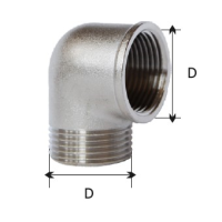 Коліно KARRO 1 1/4" ЗВ