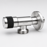 KARRO Кран кутовий нержавійка 1/2"х3/4" 03130S -2