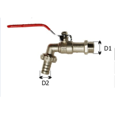 KARRO Поливочний кран 1/2