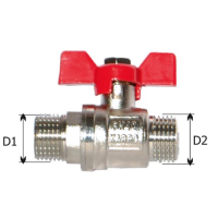 Кран кульовий 1/2" ЗЗ