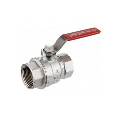 Кран шаровий 1" вв (червона ручка)