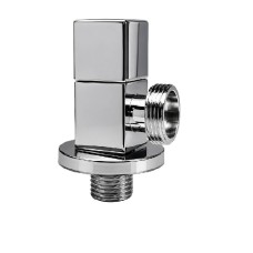KARRO Кран кутовий 1/2"х3/4" /квадрат