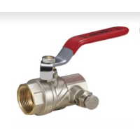 Кран шаровий 1" з спуском ZEGOR PN40