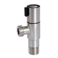 Кран кутовий нержавійка AQUASTRONG 1/2"х3/4"