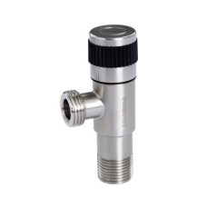 Кран кутовий нержавійка AQUASTRONG 1/2"х3/4"