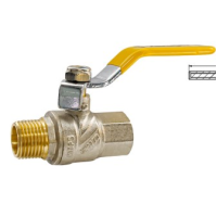 Кран ГАЗ кульовий ручка 1/2"ВЗ ZEGOR МОР5