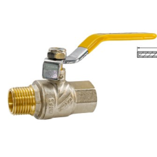 Кран ГАЗ шаровий ручка 1/2"ВЗ ZEGOR МОР5