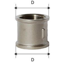 Муфта KARRO 3/4" ВВ
