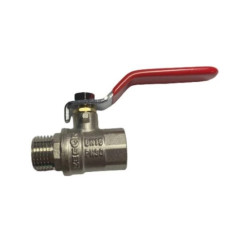 Кран шаровий 1/2"ВЗ ручка ZEGOR ECO PN30